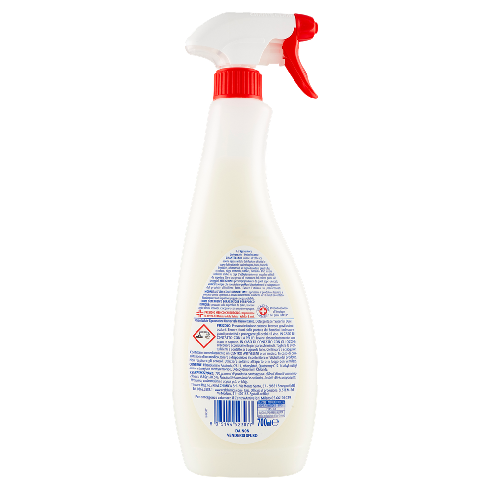 Sgrassatore Spray Disinfettante Chanteclair - Foto 3