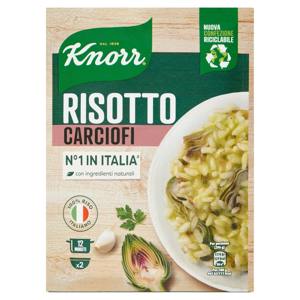 Risotto Ai Carciofi Knorr - Foto 1