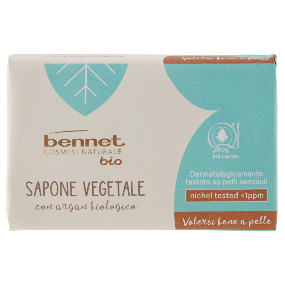 Sapone Vegetale Con Argan Bennet Cosmesi Naturale Bio - Foto 1