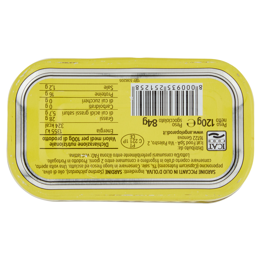 Sardine Piccanti In Olio D'oliva Angelo Parodi - Foto 3