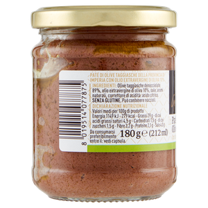 Pate' Di Olive Taggiasche In Olio Evo Selezione Gourmet Bennet - Foto 2