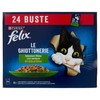 Umido Per Gatti Ghiottonerie Selezioni Miste Con Verdure 24x85g Felix