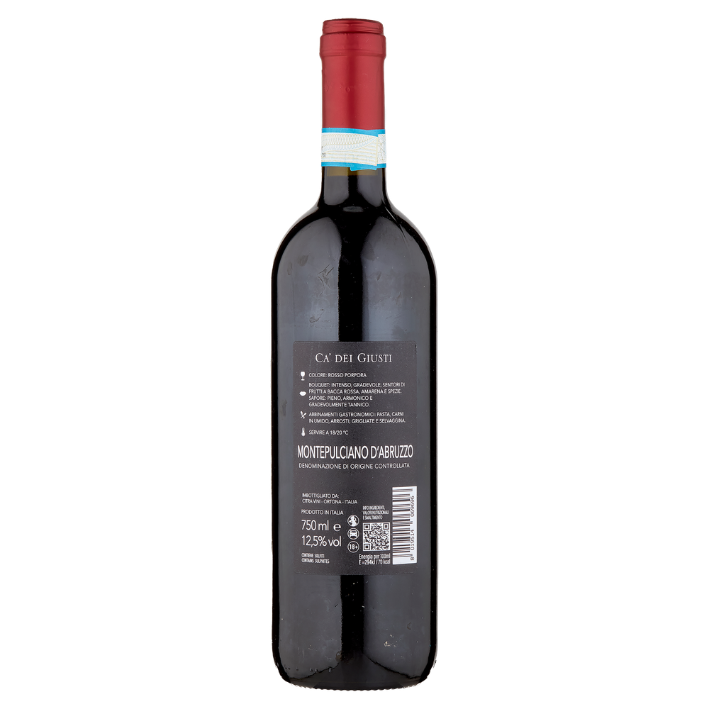Montepulciano D' Abruzzo Doc Ca' Dei Giusti - Foto 3