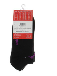 Calze Sneaker Unisex 39/41 Nero Conf Da 3 Kappa - Foto 2