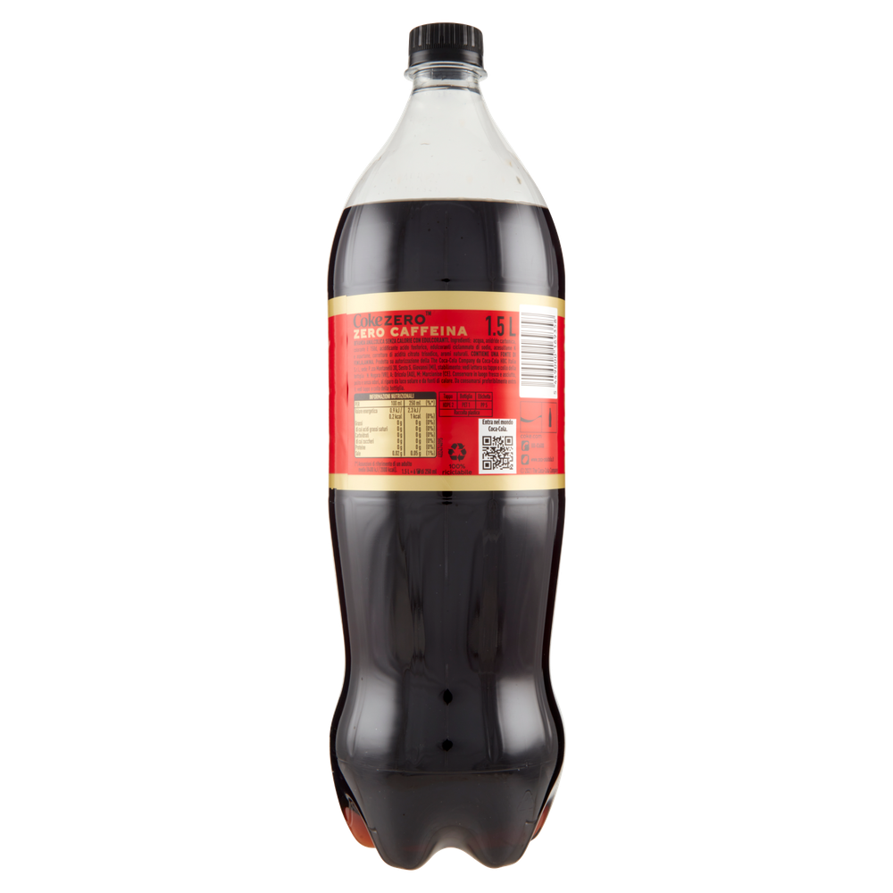 Coca Cola Zero Senza Caffeina Ml 1500