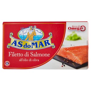 Filetto Di Salmone In Olio D'oliva Asdomar - Foto 1