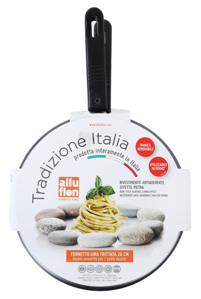 Girafrittata 26 Cm Tradizione Italia Alluflon - Foto 3