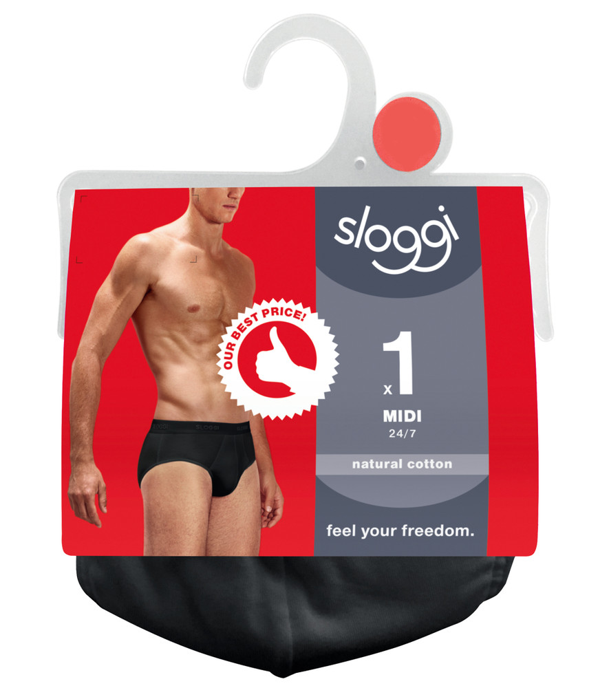 Slip Uomo Bianco Tg.8 Sloggi - Foto 2