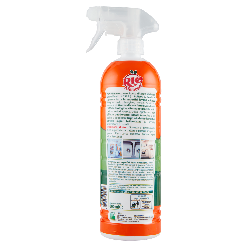 Sgrassatore Multiuso Spray Melaceto Rio - Foto 3