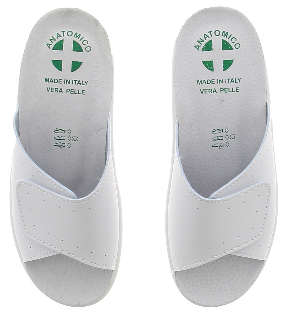 Ciabatte Sanitarie Con Velcro 35 Bianco - Foto 2
