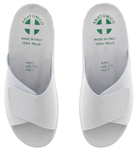 Ciabatte Sanitarie Con Velcro 35 Bianco - Foto 2