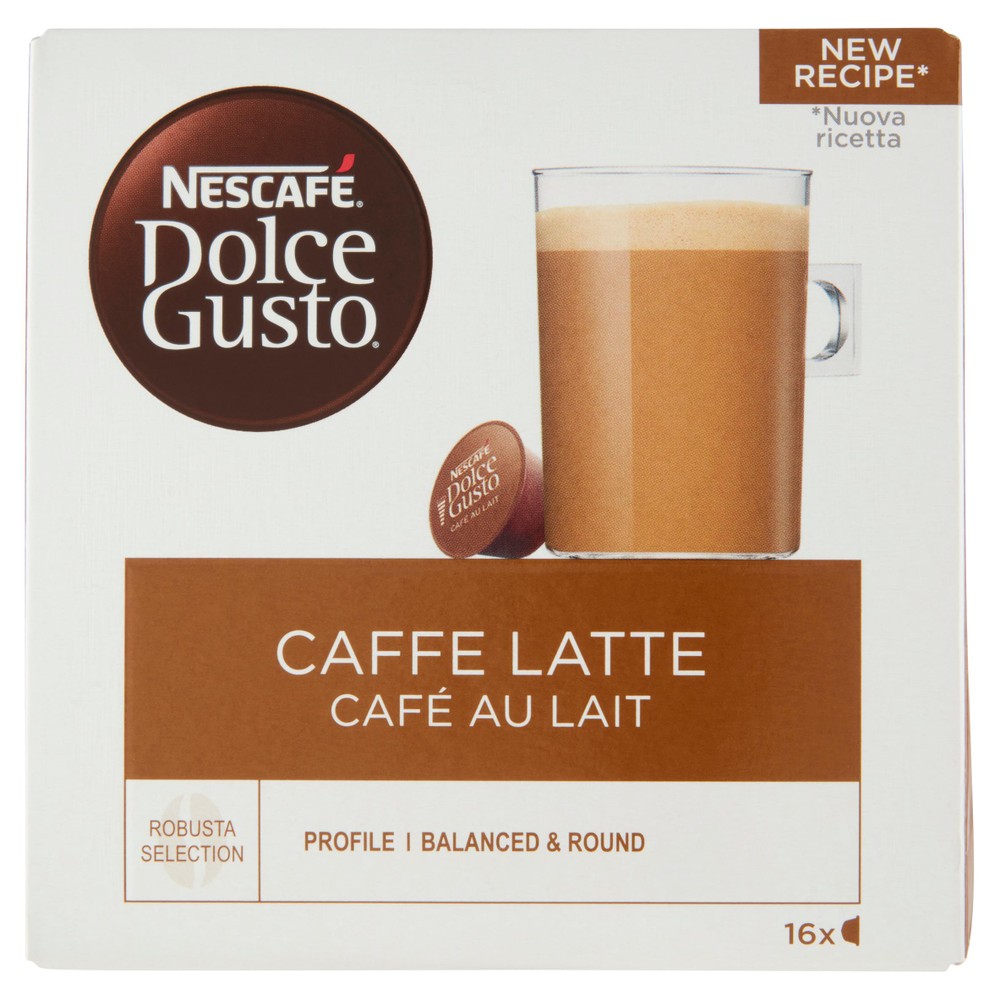 Capsule Caffè Con Latte 16pz Compatibili Nescafé Dolce Gusto - Foto 1