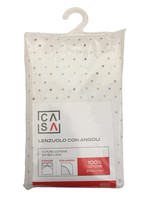 Lenzuolo Con Angoli Stampa Pois 2 Piazze Cm180x200 Beige Casa Lenzuolo Con Angoli Stampa Pois 2 Piazze Cm180x200 Beige Casa