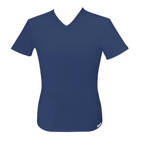 Maglia Intima Uomo Scollo V XXL Blu Delinea - Foto 1