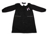 Grembiule Scuola Bambina 11 Anni Nero Ricamo Scarpe