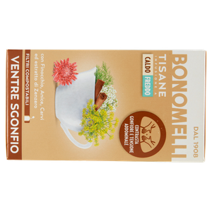 Tisana Ventre Sgonfio Con Finocchio, Cannella, Anice 16x2g Bonomelli - Foto 3