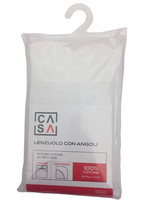 Lenzuolo Con Angoli Tinta Unita 2 Piazze Cm180x200 Bianco Casa Lenzuolo Con Angoli Tinta Unita 2 Piazze Cm180x200 Bianco Casa