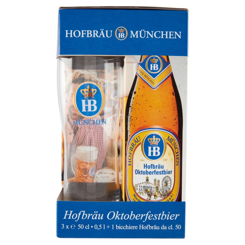 Valigetta Oktoberfest Con 3 Birre + 1 Bicchiere In Omaggio Hb