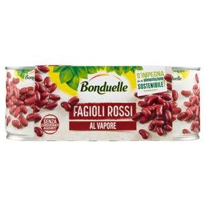 Fagioli Rossi Al Vapore 3x125g Bonduelle - Foto 1