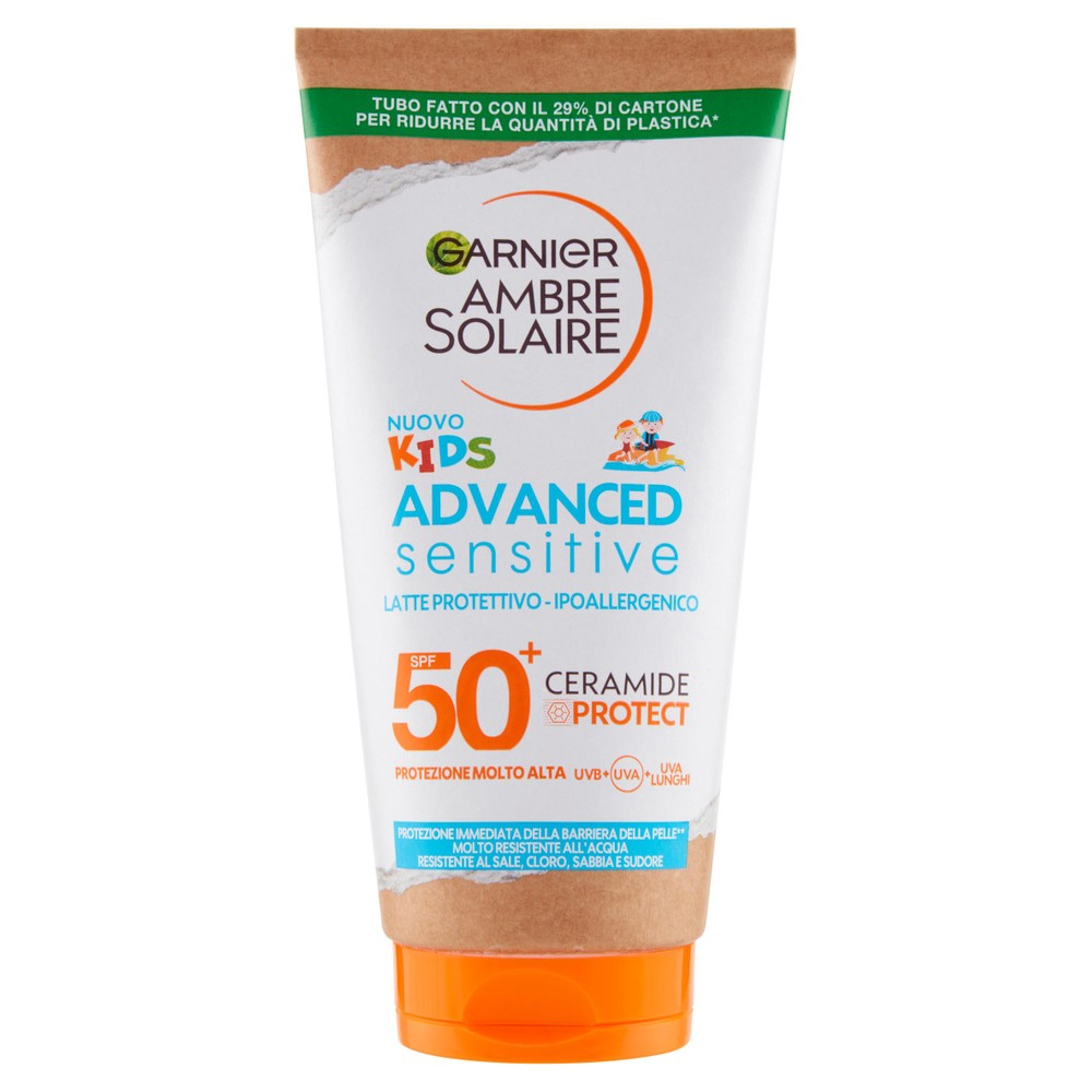 Advanced Sensitive Kids Latte Ip50+ Ambre Solaire - Foto 1