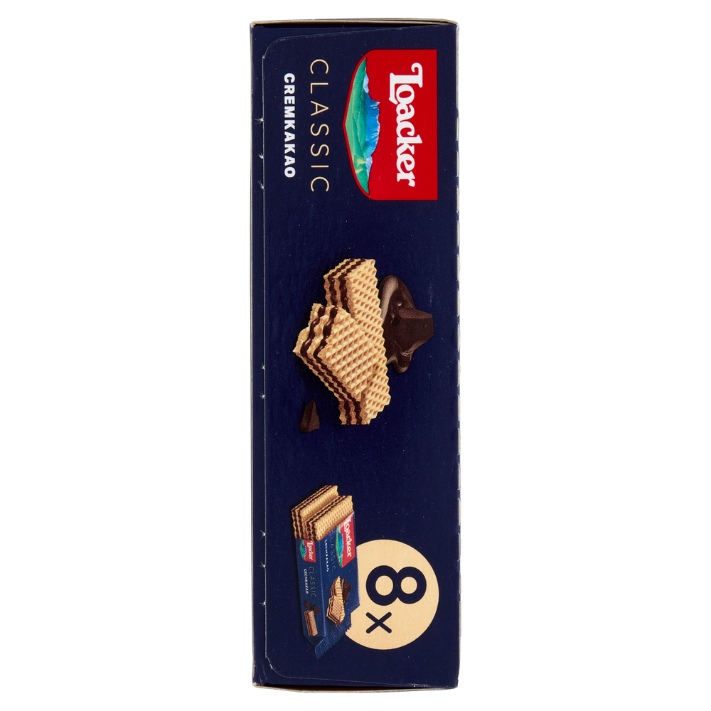 Wafer Cremkakao Al Cioccolato E Cacao Nobile 8x45g Loacker - Foto 2