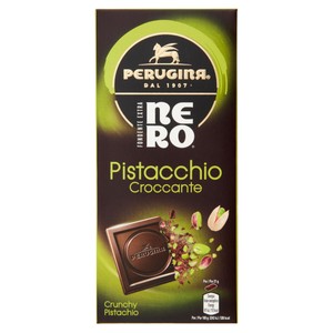 Tavoletta Cioccolato Fondente Nero Extra Pistacchio Perugina - Foto 1