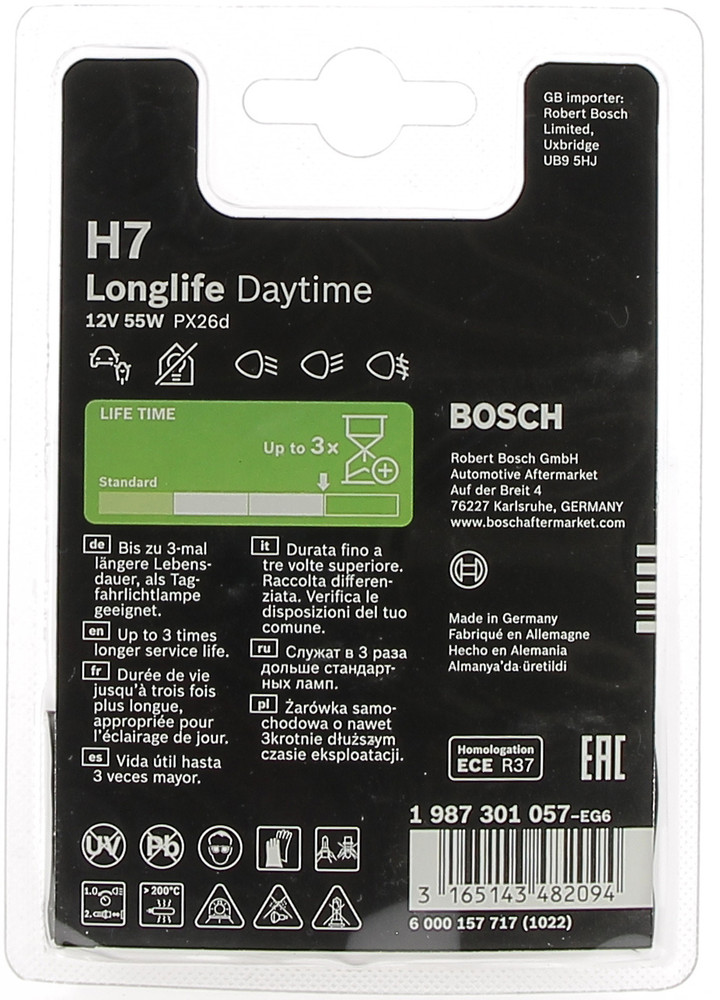 Lampadina Per Auto H7 Plus 10 Bosch - Foto 2