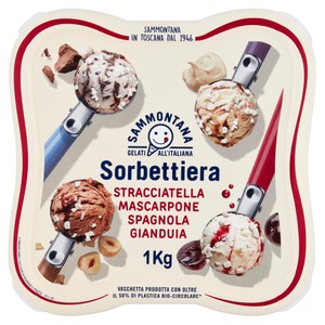Sorbettiera Stracciatella,Mascarpone, Spagnola E Gianduia Sammontana - Foto 1