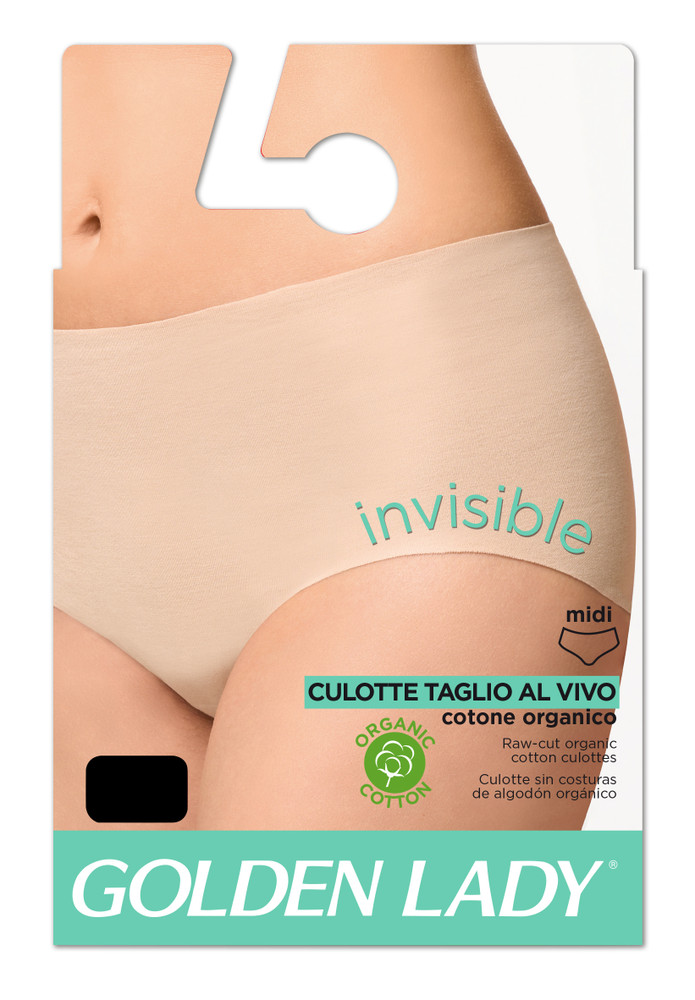 Culotte Donna Taglio Vivo Taglia 4 Nero Golden Lady - Foto 2
