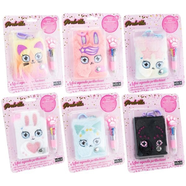 Key Chains Mini Notebook Girabrilla Assortiti - Foto 1