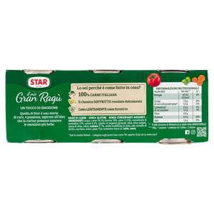 Il Mio Gran Ragu' Classico 100% Carne Italiana 3x100g Star - Foto 3