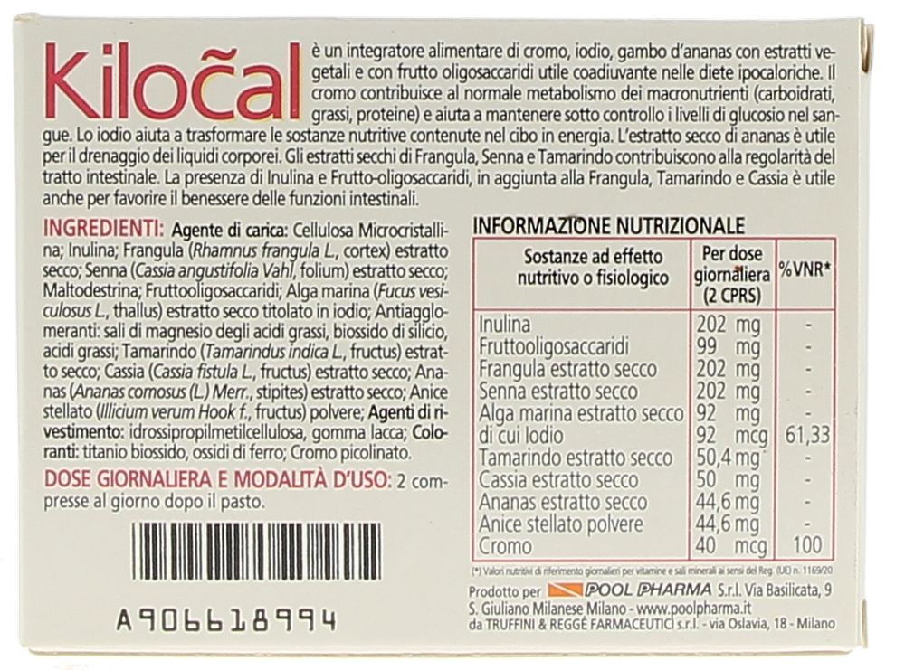 Kilocal Pool Pharma Compresse - Foto 2