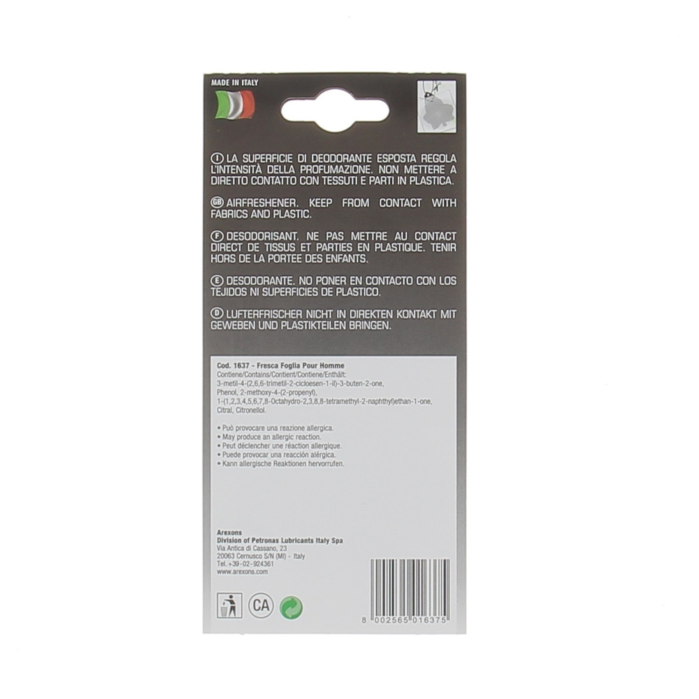 Profumatore Auto Fresca Foglia Instinct Arexons - Foto 2
