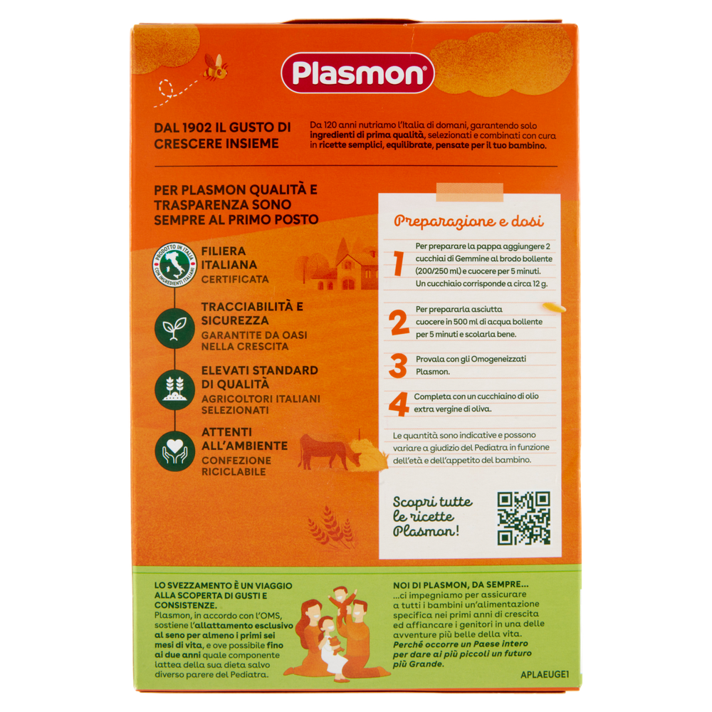 PROMOZIONE PLASMON PASTINA