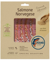 Salmone Norvegese Affumicato Con Sesamo Fjord