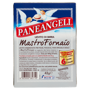 Lievito Di Birra Mastro Fornaio Per Pizza, Pane, Dolci 6x7g Paneangeli - Foto 3