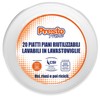 Piatti Piani Riutilizzabili 22cm 20pz Presto