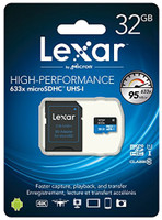 Memoria Micro Sd High Speed 633x 32gb Lexar Memoria Micro Sd High Speed 633x 32gb Lexar