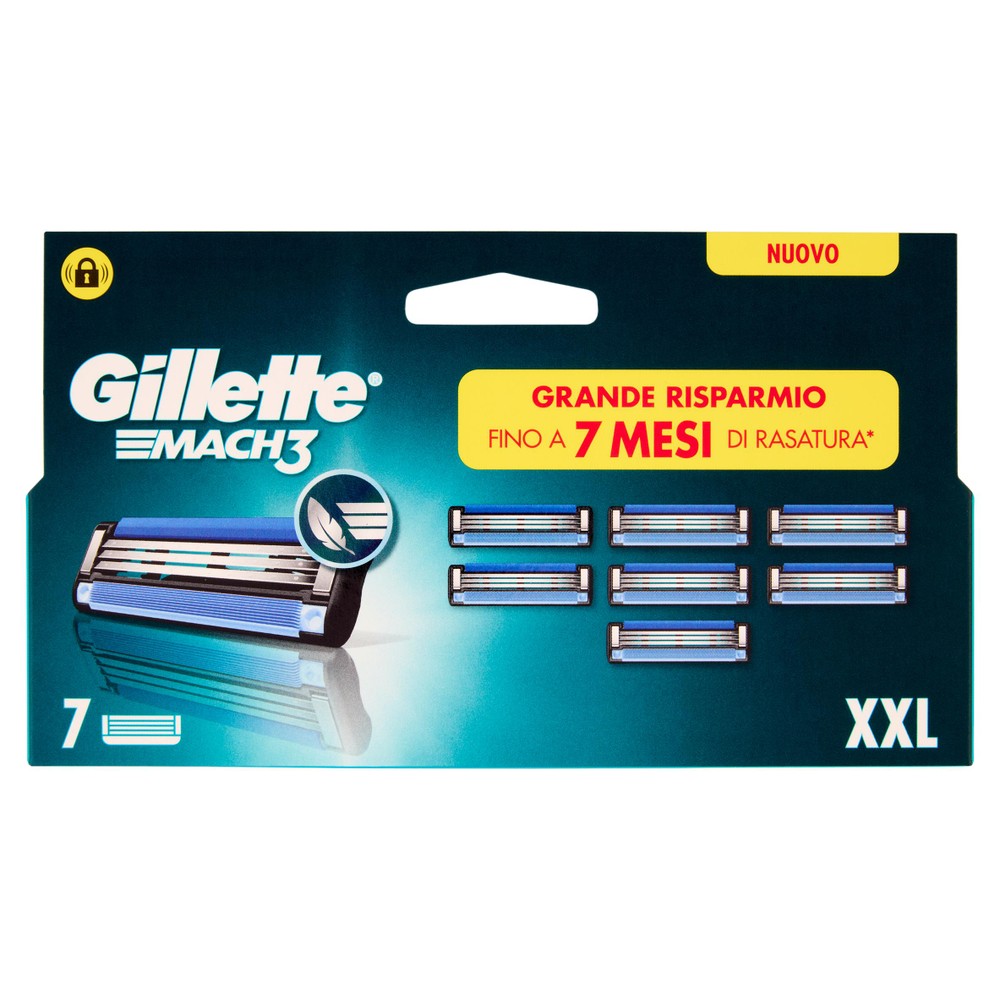 7 Ricariche Lame Mach3 Gillette - Foto 1