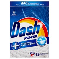 Detersivo In Polvere Per Lavatrice Dash Power 47 Misurini