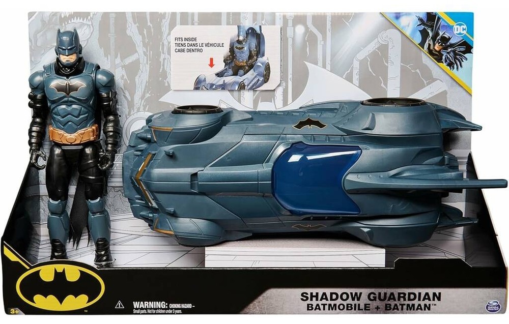 Batmobile Con Personaggio Spin Master - Foto 1