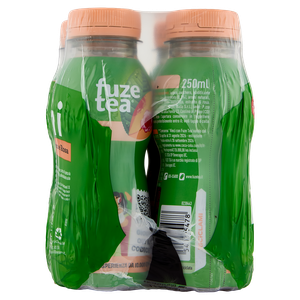 Tea Pesca Rosa Pet 4x250ml Fuze - Foto 2
