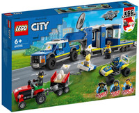 Camion Centro Comando Della Polizia Lego City + 6