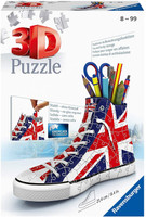 Puzzle 3 d Sneaker Uk Ravensburger + 8 anni Puzzle 3 d Sneaker Uk Ravensburger + 8 anni