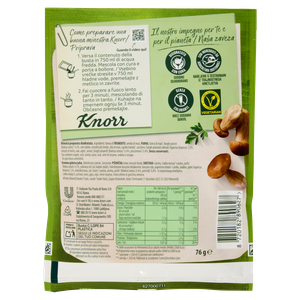 Crema Di Porcini In Busta Da Agricoltura Sostenibile Knorr - Foto 3