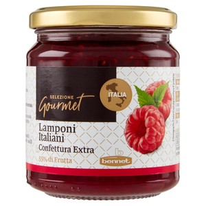 Confettura Extra Di Lamponi Italiani Selezione Gourmet Bennet - Foto 1