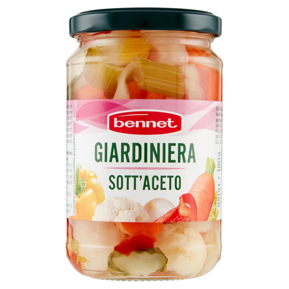 Giardiniera Sott'aceto 180g Bennet - Foto 1