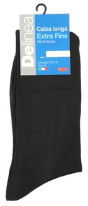 Calze Lunghe Uomo 44/46 Antracite Maglia Liscia Delinea - Foto 1
