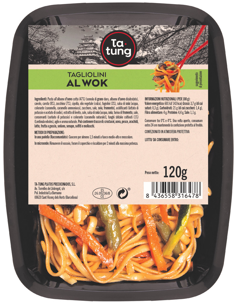 Tagliolini Al Wok T-Tung - Foto 1