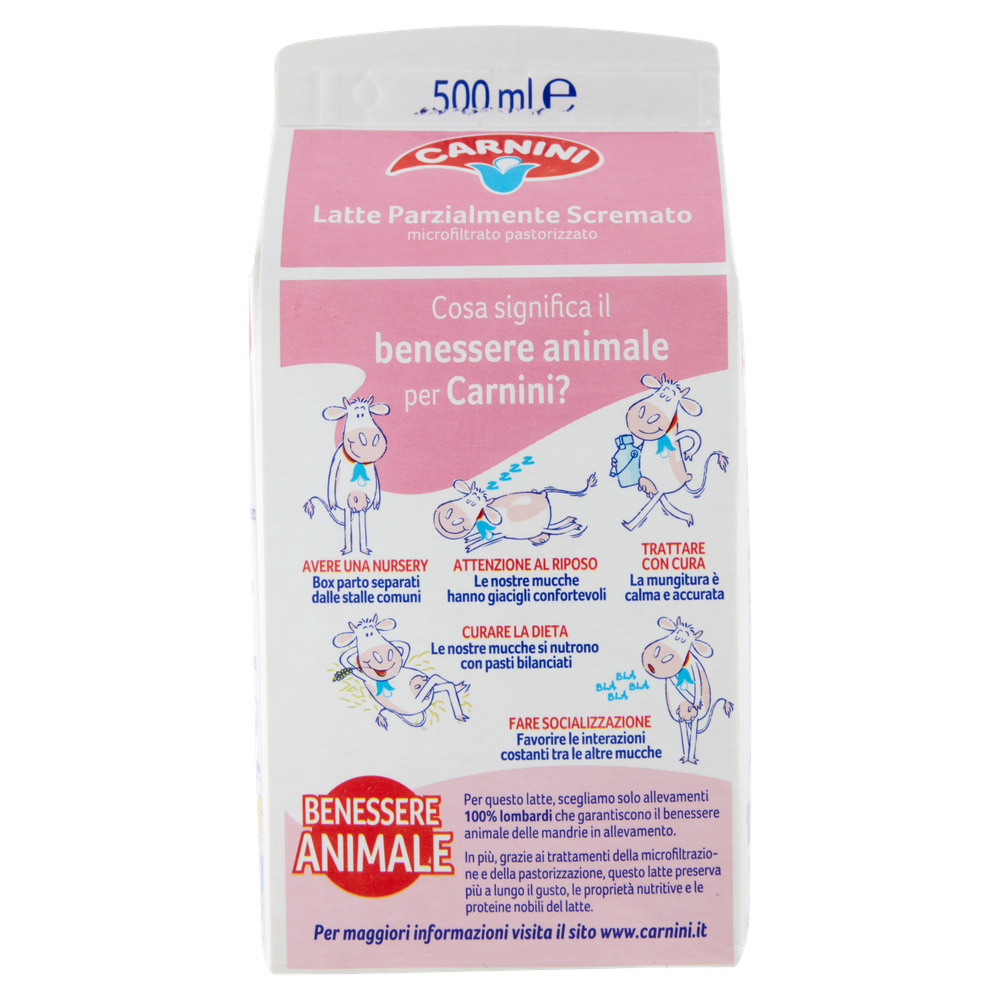 Latte Microfiltrato Parzialmente Scremato Carnini